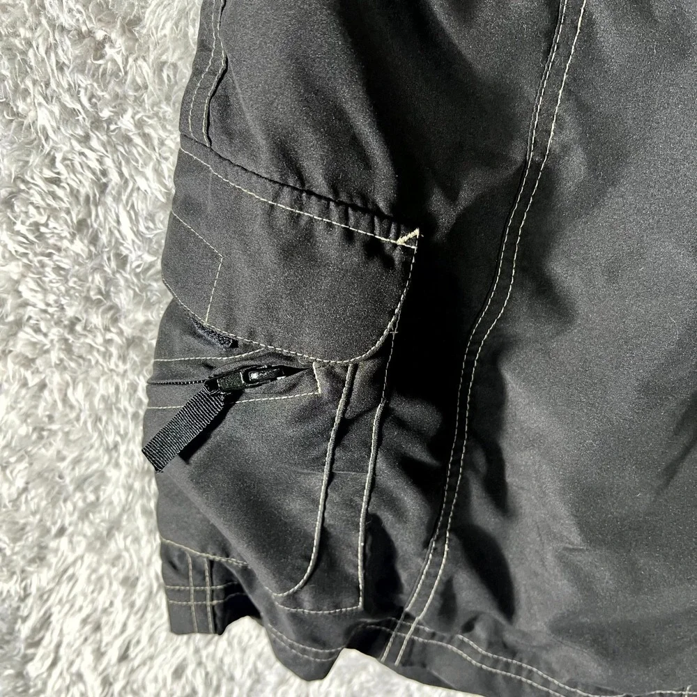 HOSS Technical Gear Cycling Shorts Men Medium Black Padded Chamois Liner Pockets